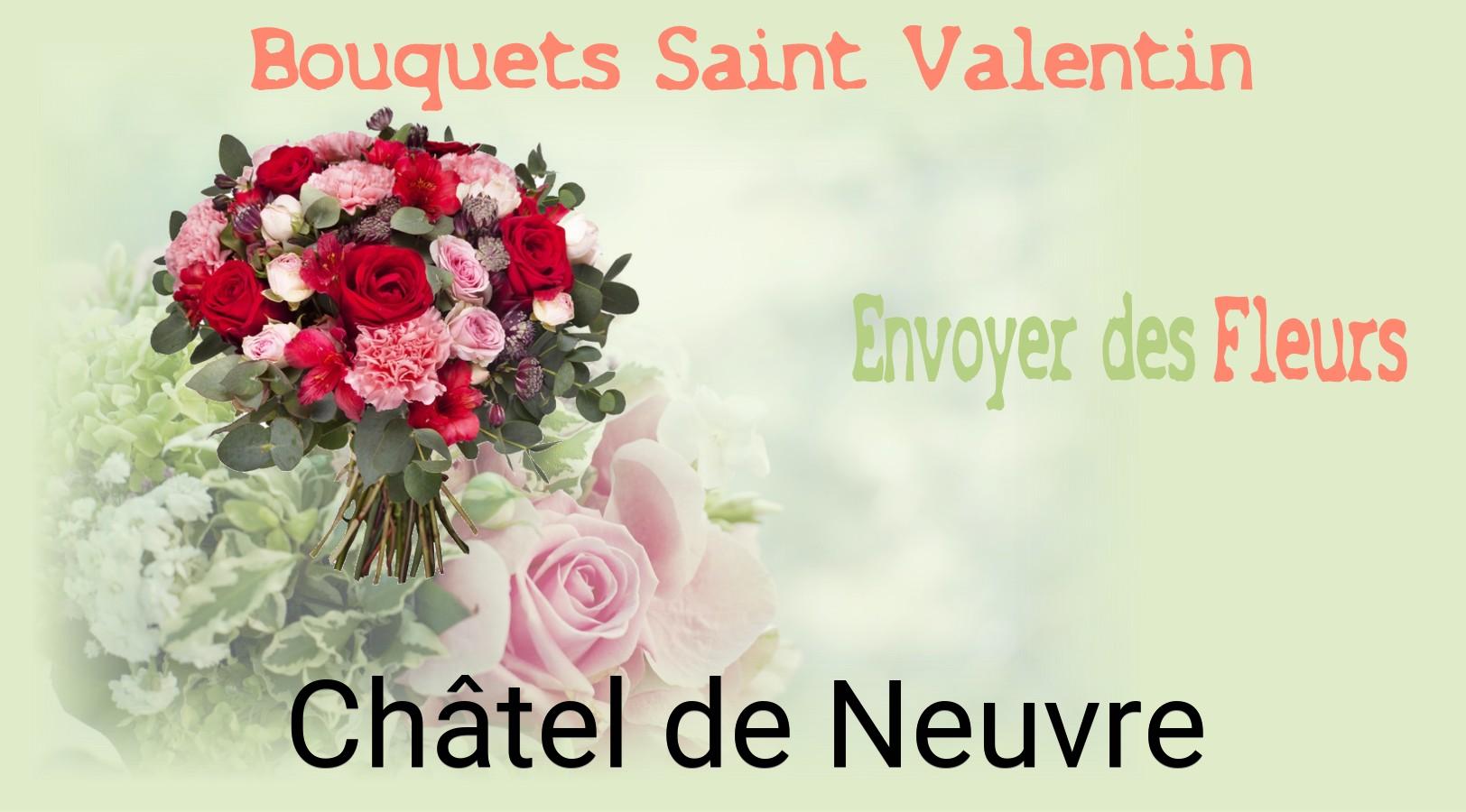 Roses de Saint-Valentin livrées à Châtel-de-Neuvre